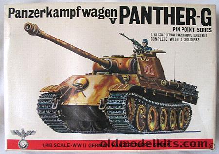 Bandai 1/48 Panzerkampfwagen V Panther G, 8228 plastic model kit